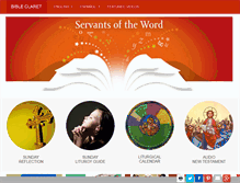 Tablet Screenshot of bibleclaret.org